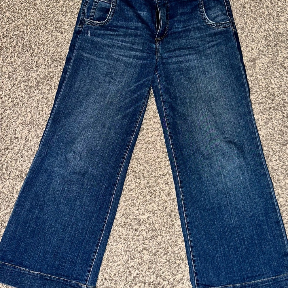 Kut from the Kloth Dark Blue Flare Jeans